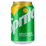 Sprite Soft Drink Can Lemon & Lime 330ml